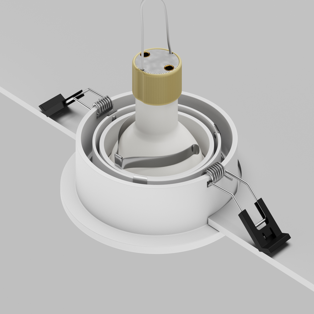 Встраиваемый светильник Maytoni Atom DL023-2-01W-1(N)