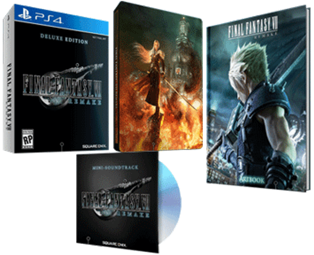 Final Fantasy VII Remake Deluxe Edition (PS4) Б/У