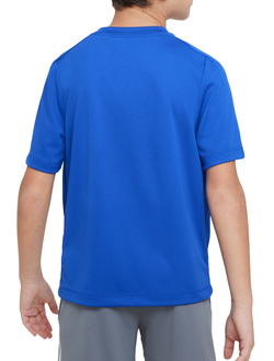 Футболка для мальчика теннисная Nike Dri-Fit Multi+ Top - небесный