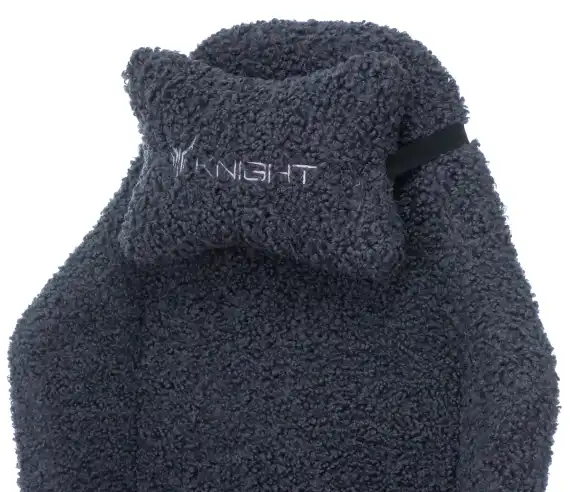 Кресло игровое Knight T1 синий экомех с подголов. крестов. металл