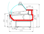 Холодильная витрина CARBOMA ATRIUM G120 SV