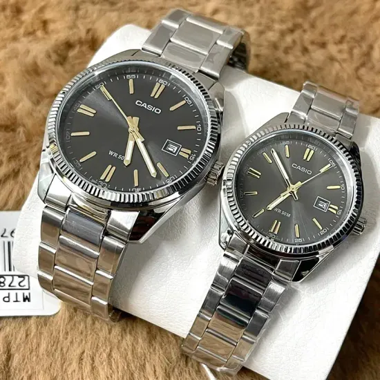 Парные часы Casio Standard: MTP-1302D-1A2 и LTP-1302D-1A2
