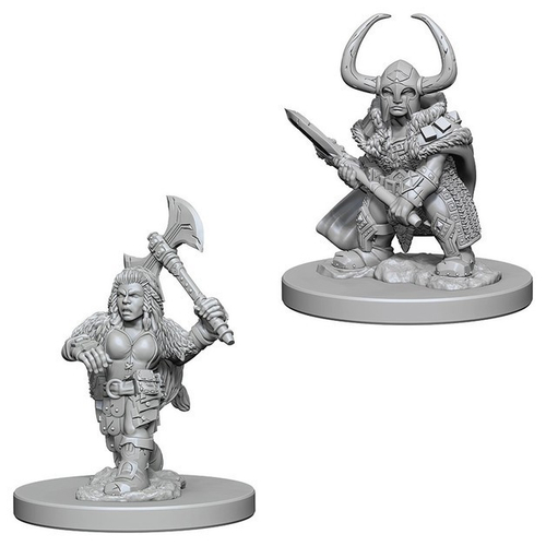 Dwarf Female Barbarian / Дварфийские женщины-варвары