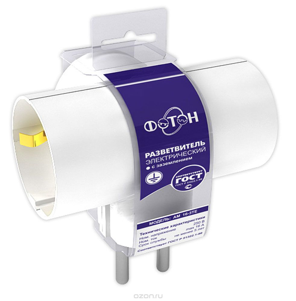 Разветвитель ФОТОН АМ16-3ТЕ (Т-обр тройник) 22846