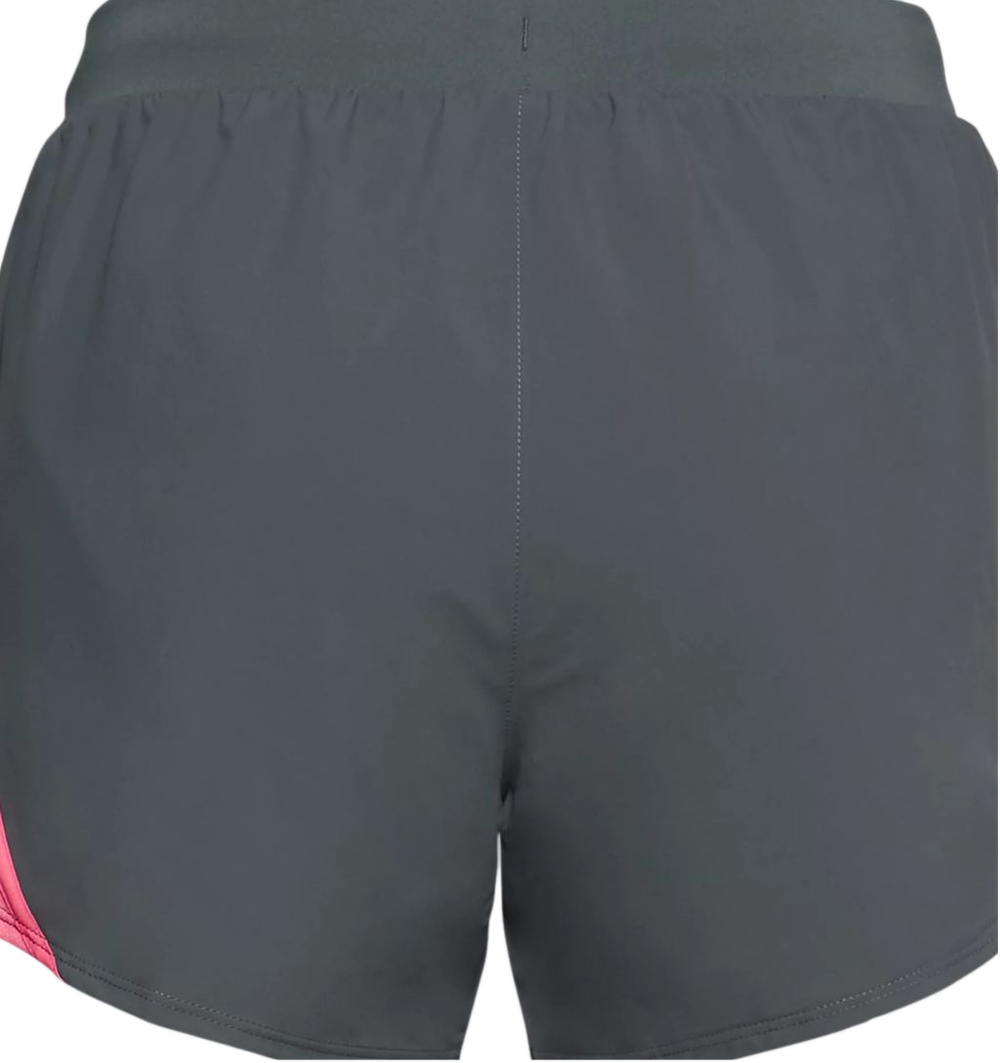 Женские теннисные шорты Under Armour Wome's UA Fly-By 2.0 Shorts - pitch gray/cerise