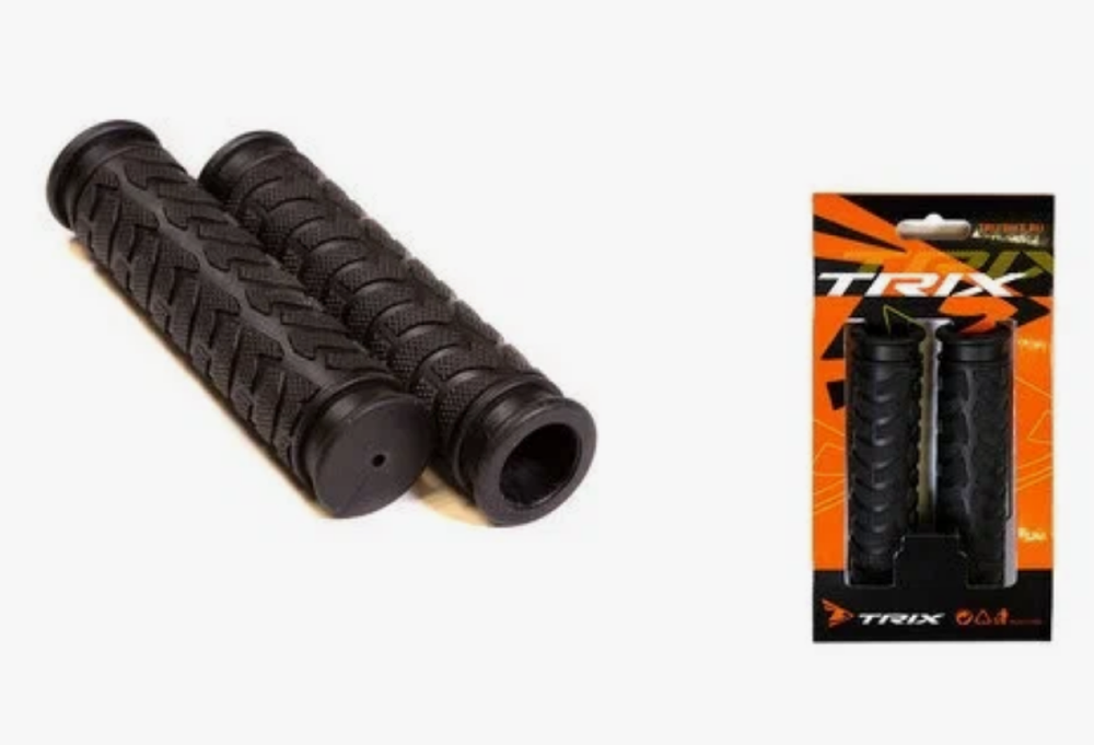 Грипсы TRIX, резиновые, 125мм, черные