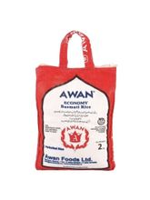 Рис Басмати Economy пропаренный Awan 2 кг x 2 шт