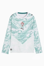 Футболка с длинными рукавами Puma Portugal 2026 Away Junior - бирюзовый