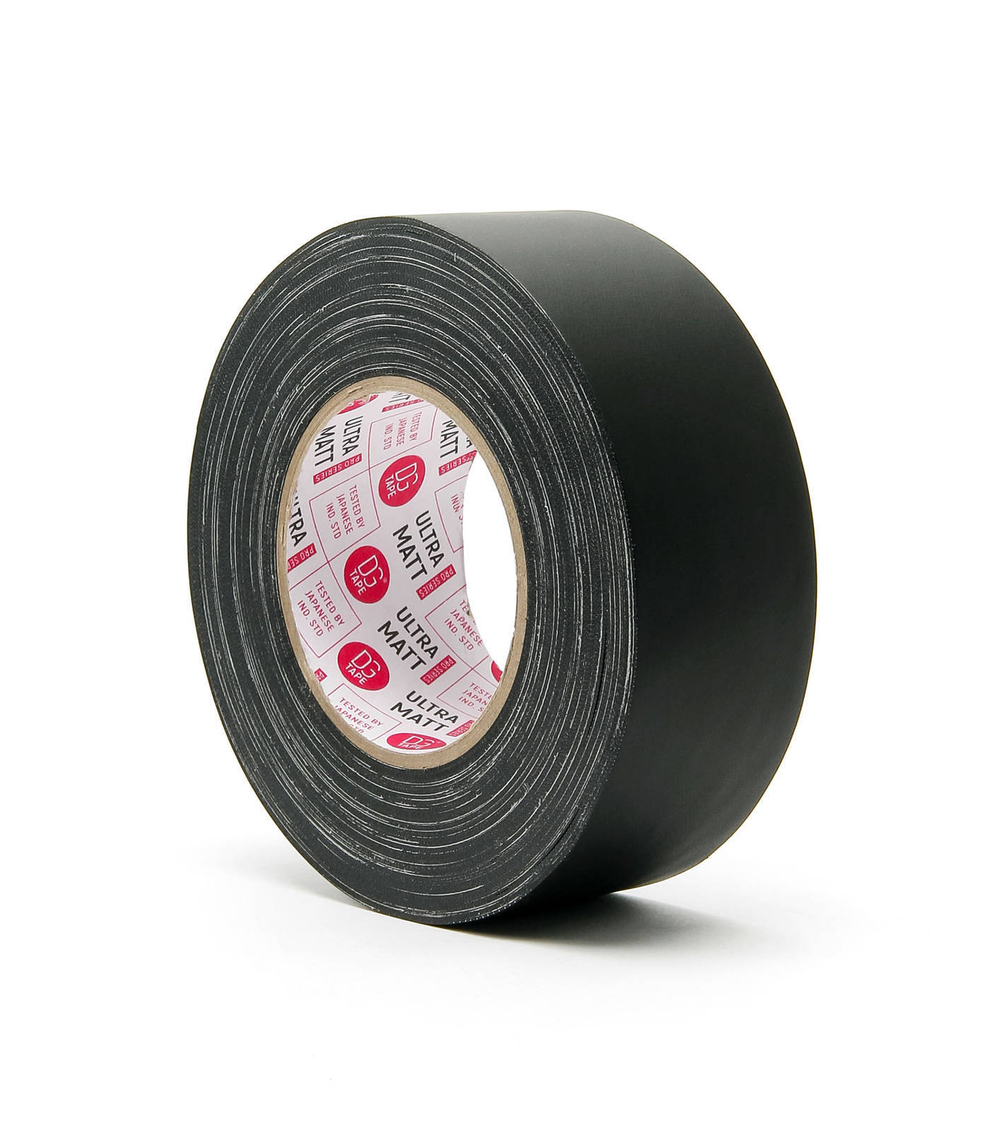 Клейкая лента Black2Black Gaffer Tape@ultraMATT - Гаффа тейп 50мм/45м - Черный на Черном