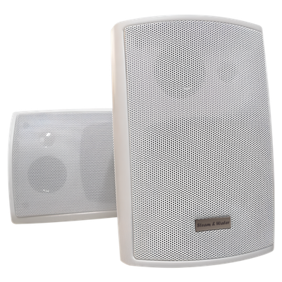 Влагостойкий динамик SW WO-4100 white, (Навесной белый, 83 Db, 100w)