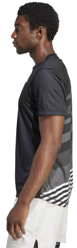 Мужская теннисная футболка Adidas Freelift Pro Tee - black