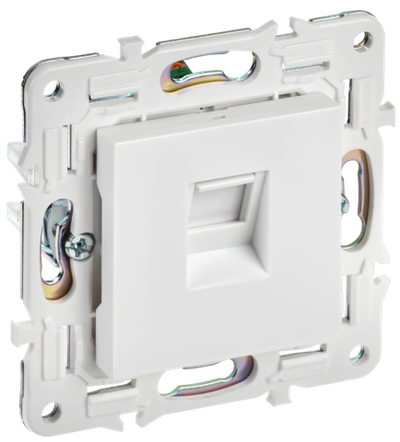 SKANDY Розетка компьютерная RJ45 кат.5E SK-K01W арктический белый IEK