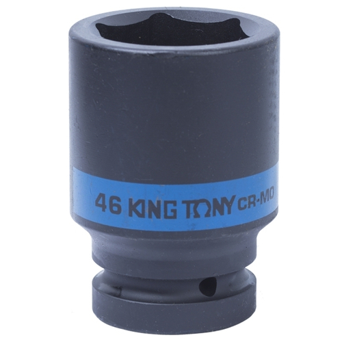 KING TONY (843546M) Головка торцевая ударная глубокая шестигранная 1", 46 мм