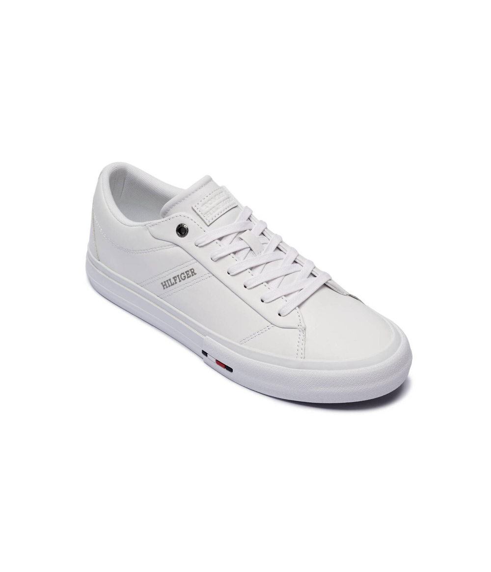 Кожаные кроссовки Tommy Hilfiger - белый(FM0FM05201)