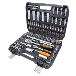 Набор инструментов 108пр.1/4''1/2''(6гр.)(4-32мм) ISMA ISMA-41082-5