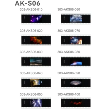 Набор слайдов Godox AK-S06 для насадки AK-R21 Космос