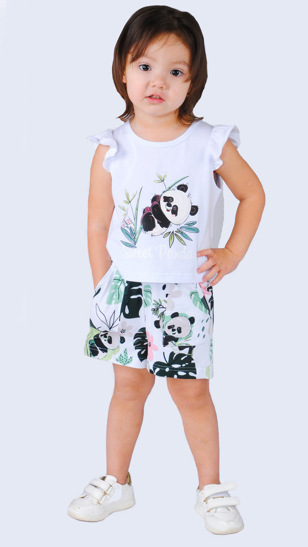 Комплект трикотажный для девочки 2-8 лет Fleur de Vie