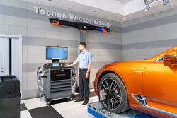ТехноВектор (P 7204 TAS) стенд сход-развал 3D