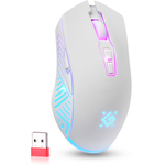 Мышь Defender Pandora GM-502, белая (беспроводная 2.4 GHz)