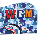 A Bathing Ape Big Abc Camo Shark Full Zip Худи синий
