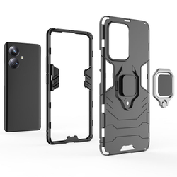Противоударный чехол с кольцом Panther Case для Realme 10 Pro+ 5G
