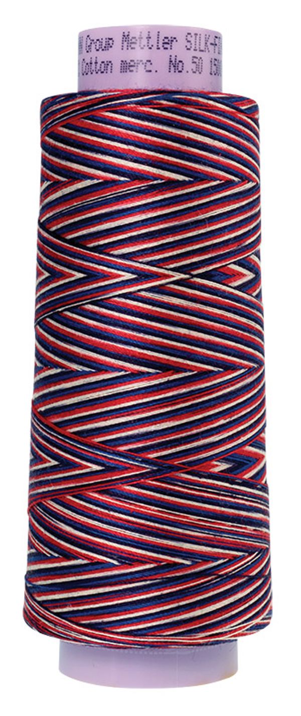Нитки хлопковые Mettler Silk-Finish multi Cotton #50 (1372 м), 1 кат. | цв. 9823