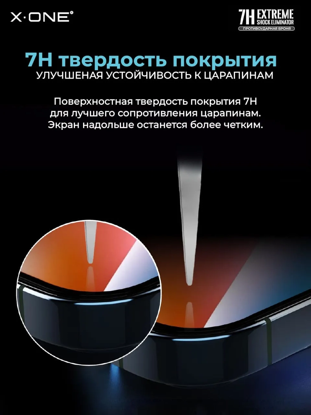 Непробиваемая бронепленка на планшет iPad 7/8/9 10,2″ X-ONE Extreme Shock Eliminator 4-го поколения
