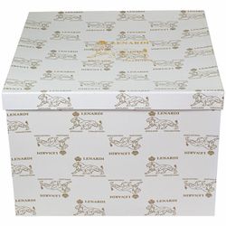 Lenardi 205-147 Фруктовница на ножке 31 см MARZIPAN в под.уп.(х4)Фарфор