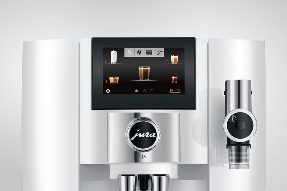 Кофемашина Jura J8 Piano White EA (15460) - 2