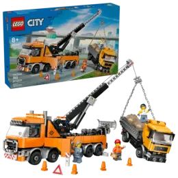 Конструктор LEGO City 60467 Тяжелый эвакуатор-утилизатор с краном