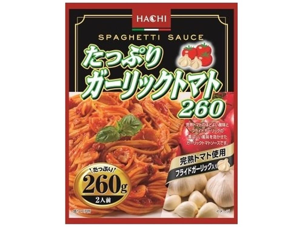 Соус для спагетти томатный с чесноком Hachi, 260 гр.