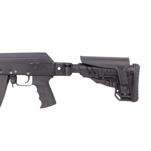 Складной приклад на АК-74, DLG Tactical черный