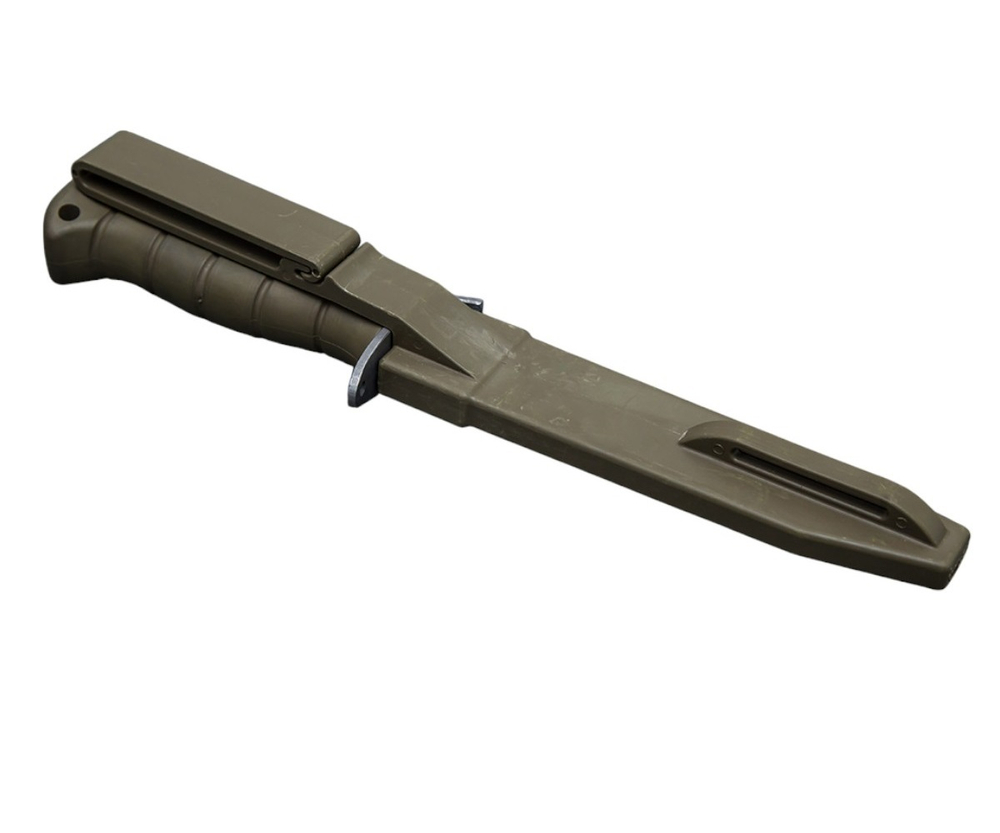 Нож кузница Семина НКВД-1, ст.95х18 рук. Elastron, чехол пластик