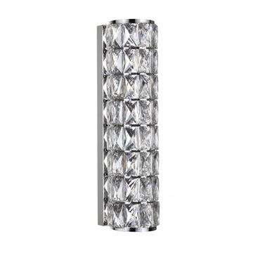 Хрустальный настенный светодиодный светильник 8W 4000К 4927/8WL хром Panta Odeon Light