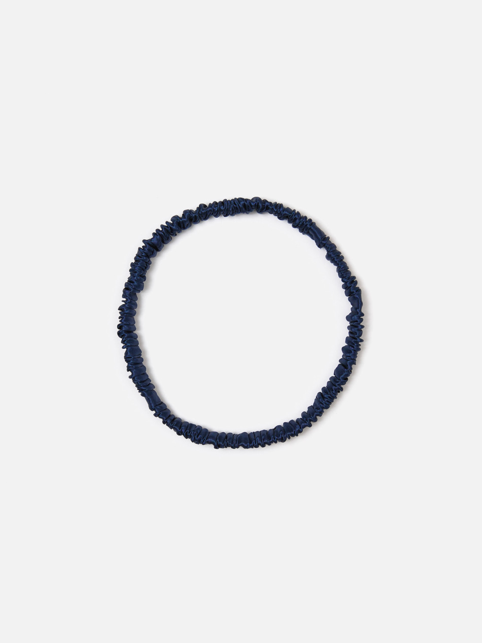Набор из 3-х резинок для кудрявых волос DARK BLUE