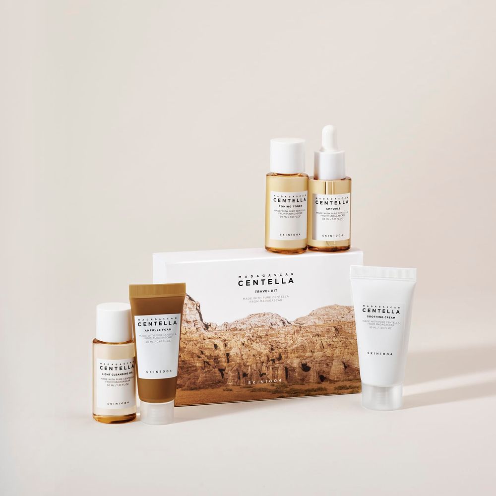 SKIN1004, Мадагаскарская готу кола, набор из 5 предметов