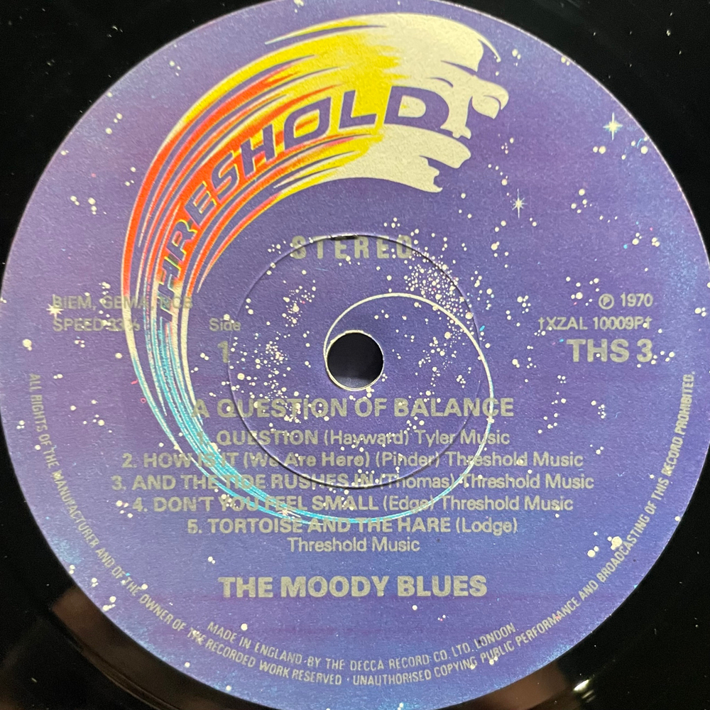 The Moody Blues- A Question Of Balance (Англия)