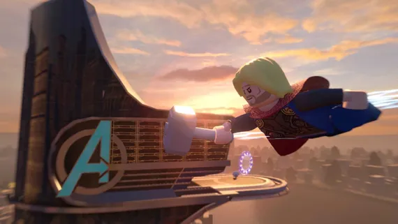 PS4 LEGO Marvel Collection (Б/У, Русские субтитры, CUSA-18984)