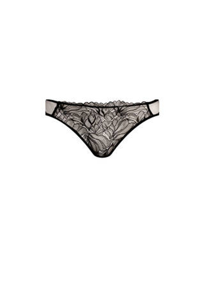 Кружевные стринги Calvin Klein Underwear - черный(000QF7352E)