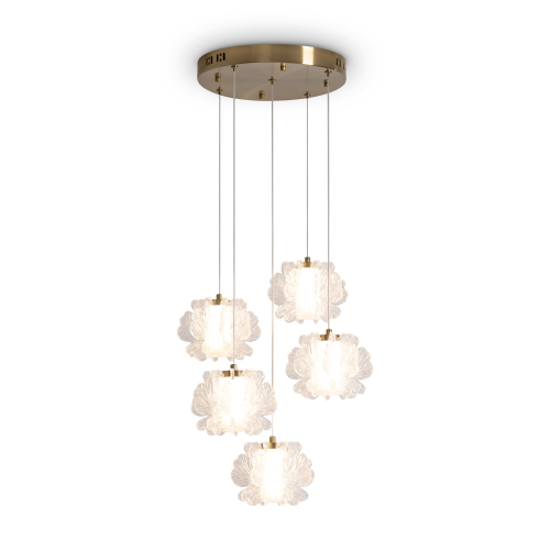 Подвесной светодиодный светильник Freya Flower FR5579PL-L40BS
