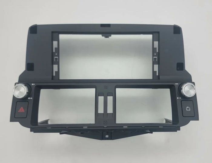 Магнитола для Toyota Land Cruiser Prado 150 2009-2013 (low)- Kuberg ZH-T1208FW монитор 12.3" в стиле BMW на Android 13, Быстрая, CarPlay, 4G SIM-слот