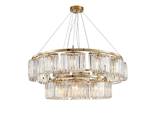 Подвесная люстра Newport VIOLETTA 4358+12/S gold, М0062829