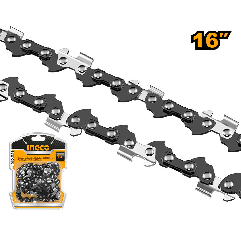 Цепь для бензопилы INGCO AGSC51601 400 мм (16") 3/8 (0,375) 1.3 мм