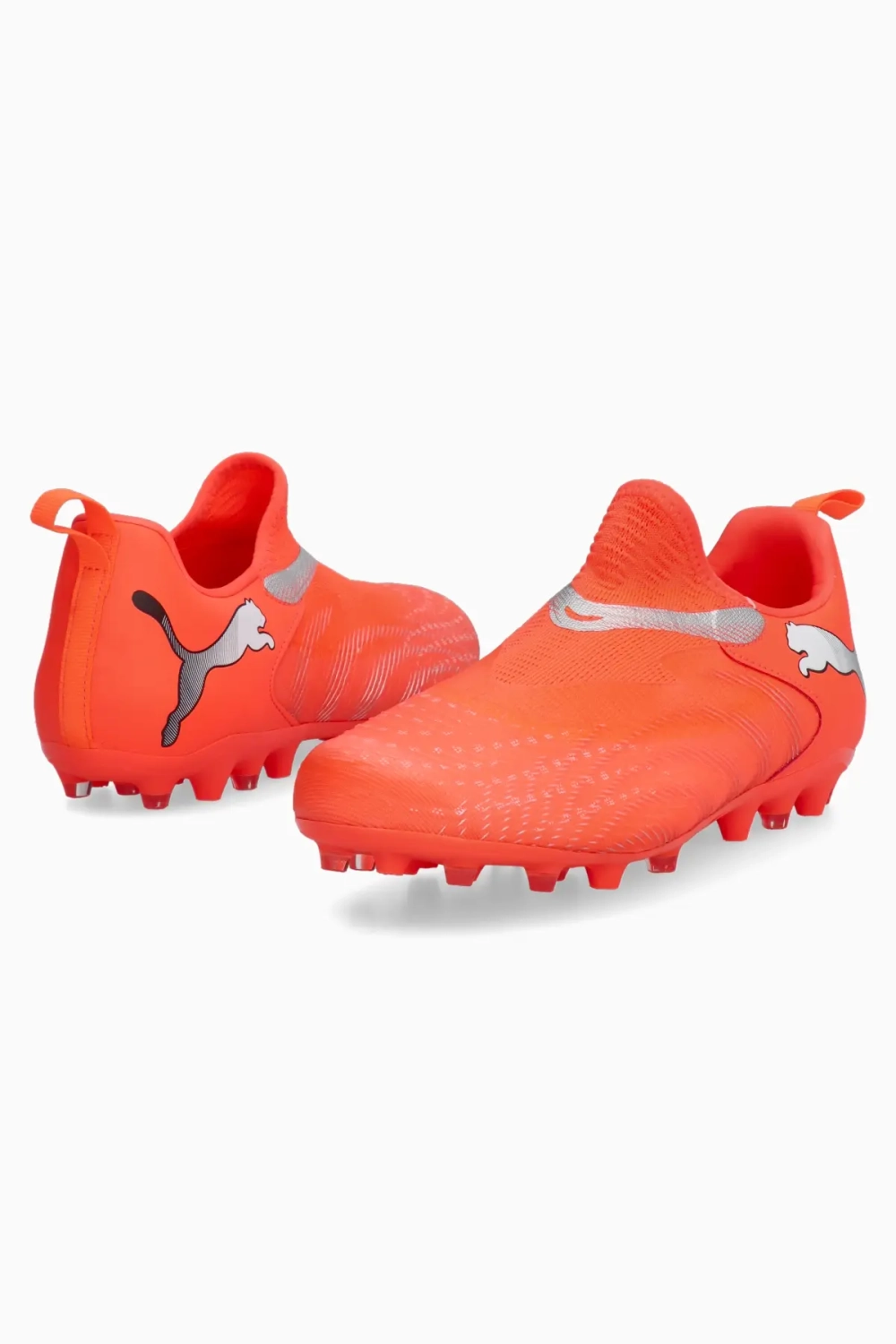 Бутсы Puma Future 9 Match LL MG Junior - красный