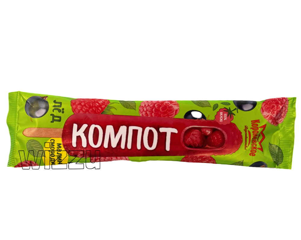 Мороженое лед Компот Малина и смородина 60г