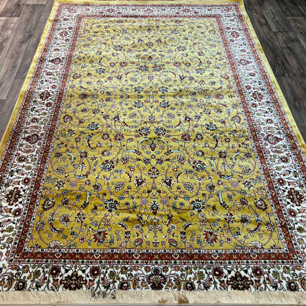 Турецкий ковер AMANA 3444A YELLOW-CREAM