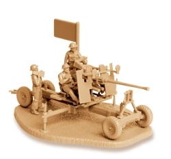 Британское 40-мм зенитное орудие "Бофорс" MK-1/2
