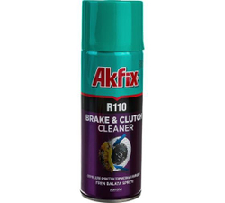 Akfix R110 Очиститель тормозных колодок и сцепления, 400мл