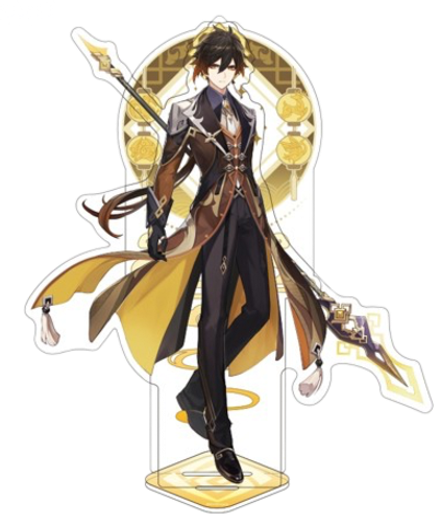 Акриловая фигурка Genshin Impact Liyue Character Standee Zhongli