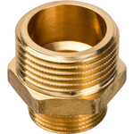 Ниппель STOUT переходной 1"x3/4" НР/НР